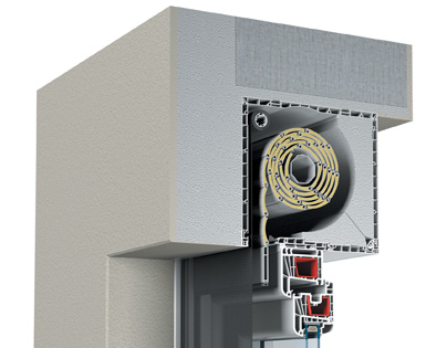 volet roulant opotherm montage a l'interieur